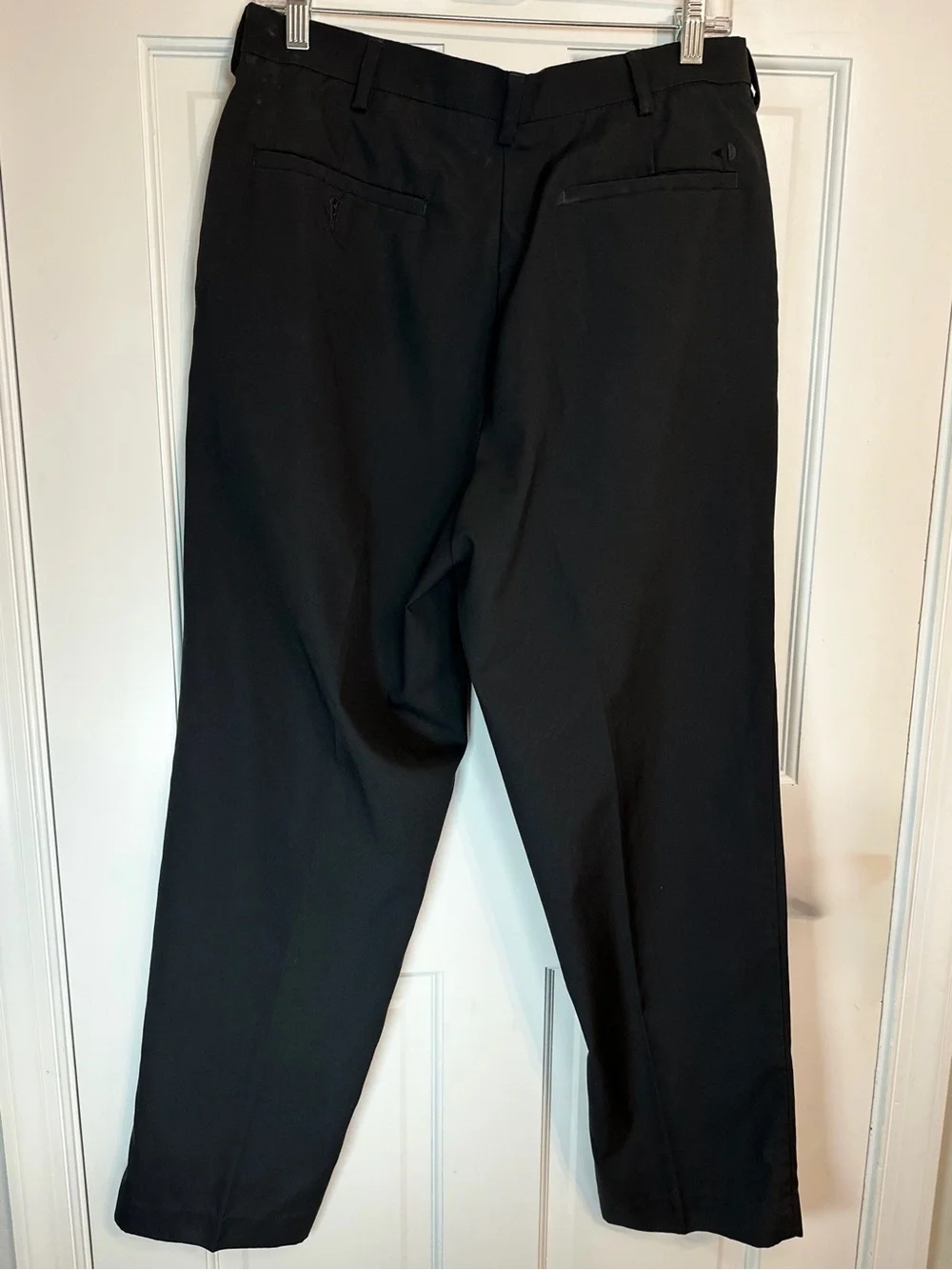 Grand Slam Golf Pants Men’s 33x30 Black Performance Flat Front Stretch